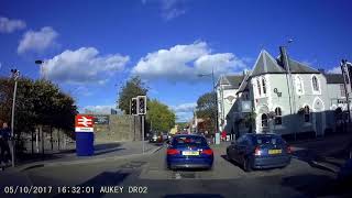 Swindon, Station Road - BMW Trying To Jump The Queue
