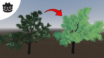 Stylized Trees in Godot with Wind | Easy Trees (Part 2)