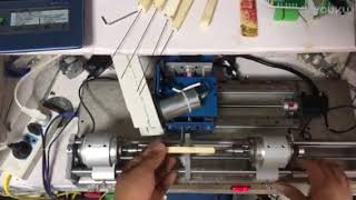 Fully automatic Fishing floats bodies making lathe