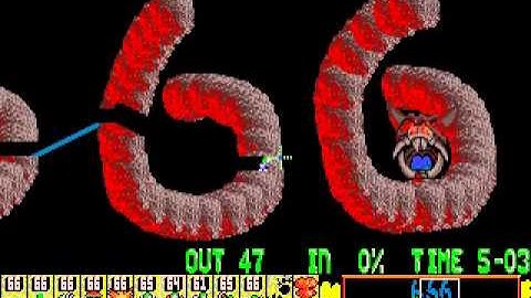 Lemmings - Tricky Level 21