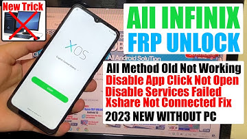 2023! All Infinix FRP Bypass - App Not Opening | Smart 6 HD x6512 Android 11 FRP Unlock Without Pc