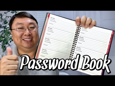 Are Your Passwords Secure with this Password Book?