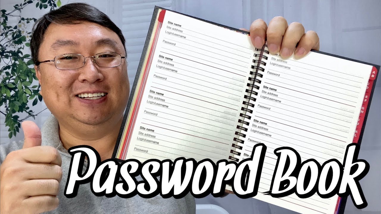 Are Your Passwords Secure with this Password Book? 