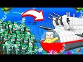 Il SOTTOMARINO PIÙ SICURO vs APOCALISSE ZOMBI in Minecraft