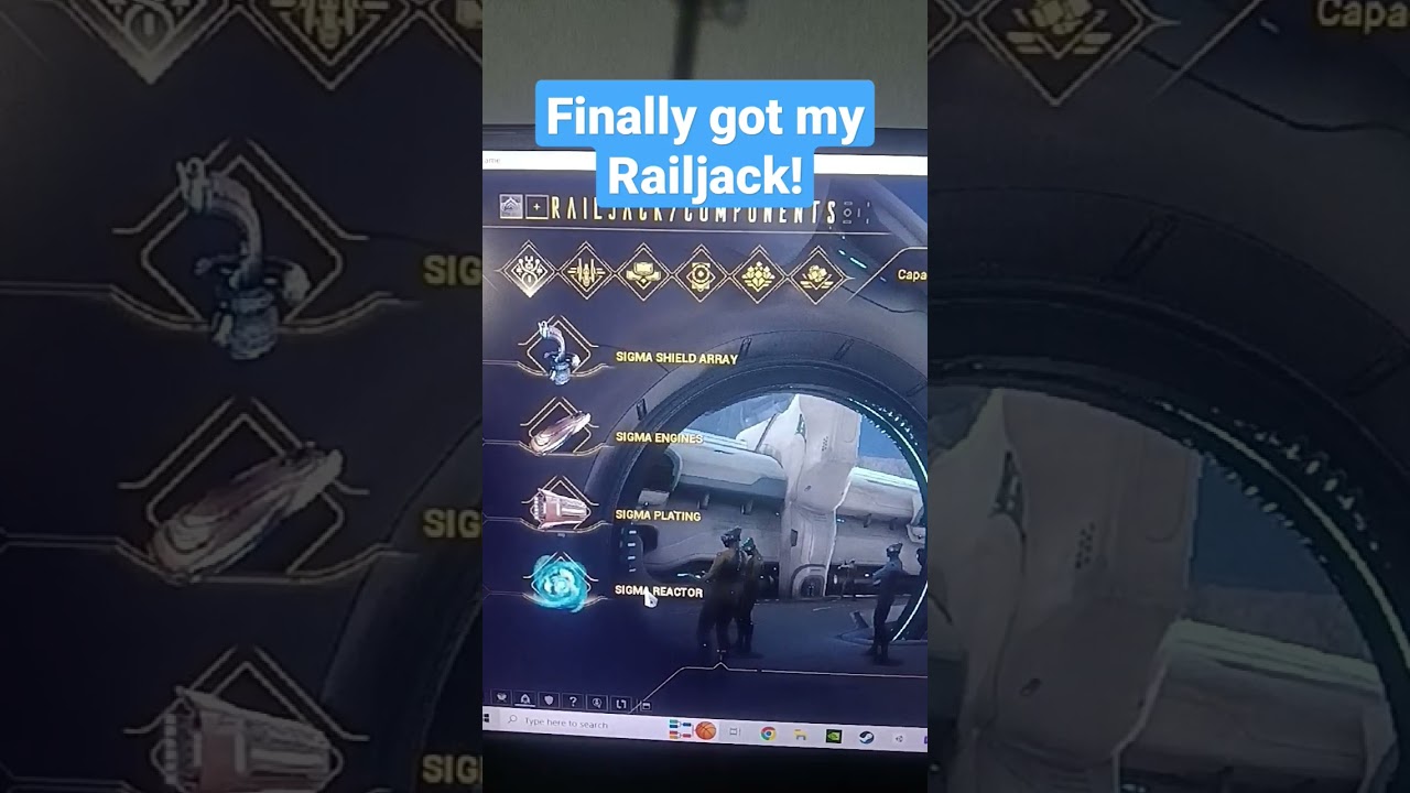 gonna do a railjack stream this weekend 