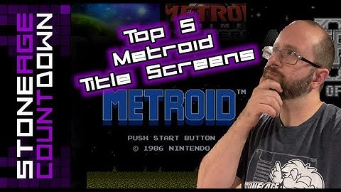Stone Age Countdown - Best Metroid Title Screens