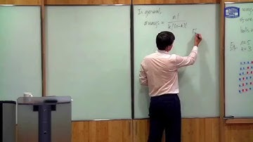 19. Combinatorics -- Course in Thermal and Statistical Physics
