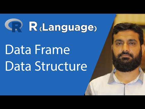Data Frame in R Language in Urdu | Data Structure in R | Urdu & Hindi