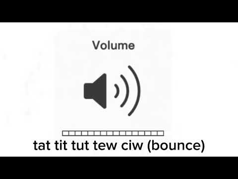 tat tit tut tew ciw (bounce) stunt