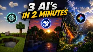 3 AI’s Tried To Clone Minecraft 3 🤖⛏️🔥