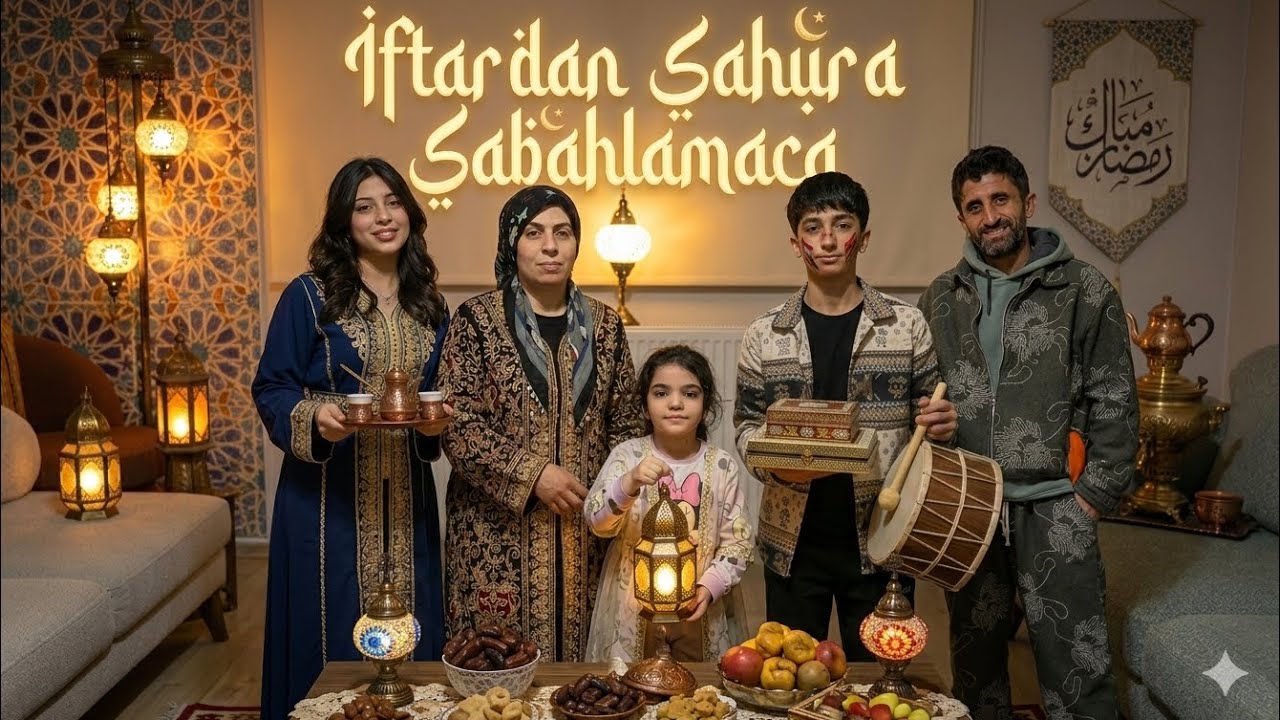 İFTARDAN SAHURA KADAR 🌙 | SABAHLAMACA VLOG..!!!