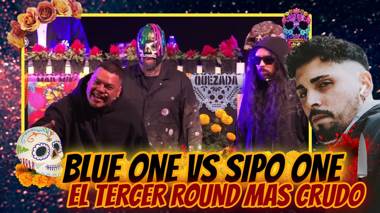 SIPO ONE VS BLUE ONE . EL TERCER ROUND FUE SIN PIEDAD NINGUNA BC 7 BATALLAS ESCRITAS .BC 7 MEXICO