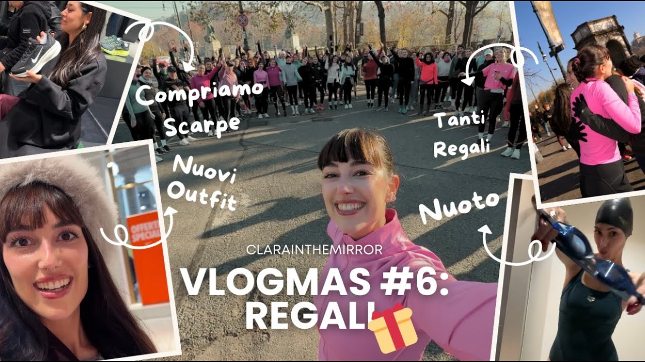 VLOGMAS 6: FACCIO I REGALI AL MIO RUNNING CLUB 🩷