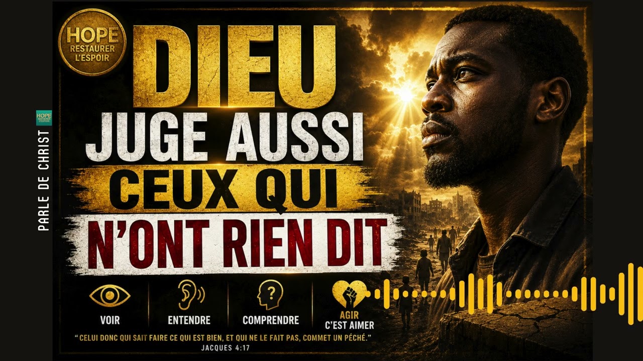 DIEU JUGE AUSSI CEUX QUI N’ONT RIEN DIT / PASCAL DOUGLAS