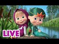 🔴 LIVE STREAM 🎬 Masha and the Bear 🎩✨ Miracles on New Year's Eve 🎄🎉