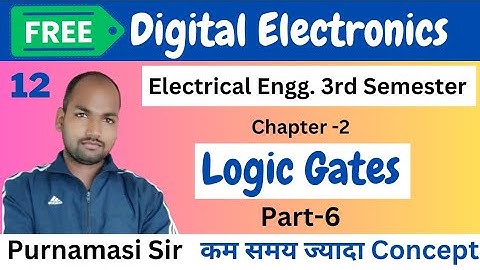 #12 Logic Gate | Digital Electronics | Electrical 3rd Semester @Polytechnic Pathshala