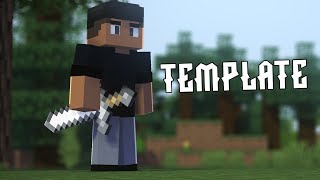 #17 INTRO - Template [Mine-Imator] MY BEST!