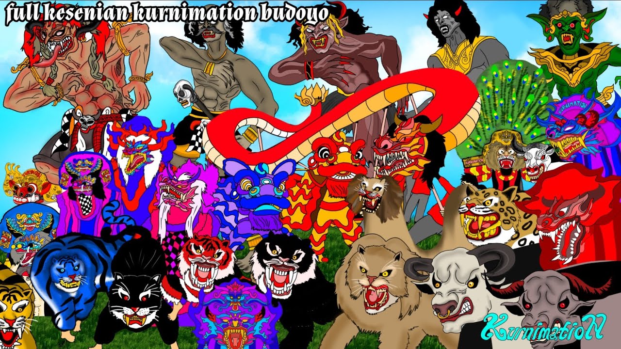 FULL KESENIAN LENGKAP BARONGAN BANTENGAN JARANAN OGOH2 REOG CAN MACANAN BARONGSAI DLL👹