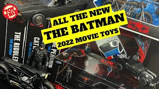 2022 ALL THE NEW "THE BATMAN" MOVIE TOYS from Spinmaster, McFarlane, Jada & MORE!