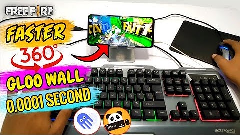 [ HANDCAM ] Only 1 Key Super Fast 360° Gloo Wall Trick😱|| Garena Free Fire