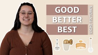 Choose the Right Light Fixtures: Good Better Best by Design Build Remodeling Channel 226 views 2 months ago 2 minutes, 37 seconds