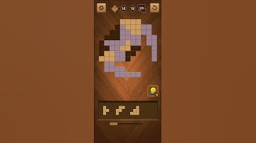 Jigsaw Wood Block | Level 17 | 1080p #short