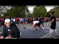 REAL SHOTS FIRED AT THIS HOOD BASKETBALL COURT!