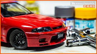 1/24 Nissan Skyline R33 GT-R  V-Spec - Tamiya [full build]