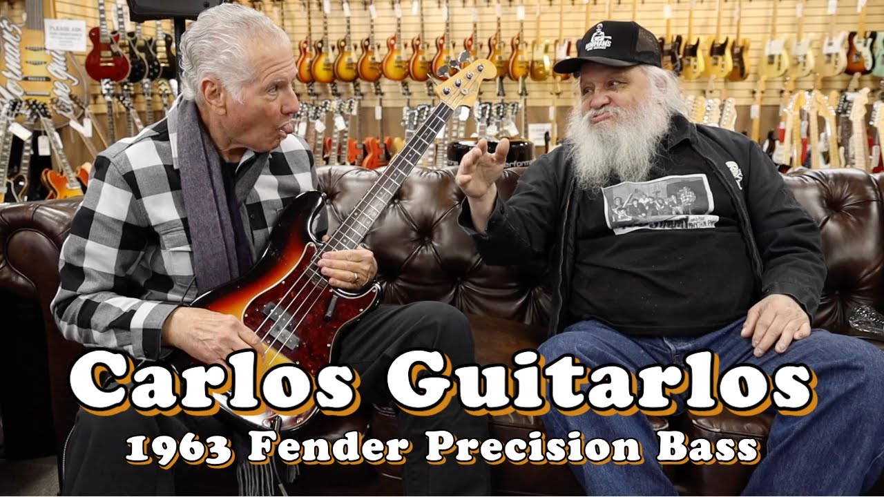 Carlos Guitarlos | 1963 Fender Precision Bass