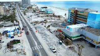 Fort Myers Beach Florida  Aerial View