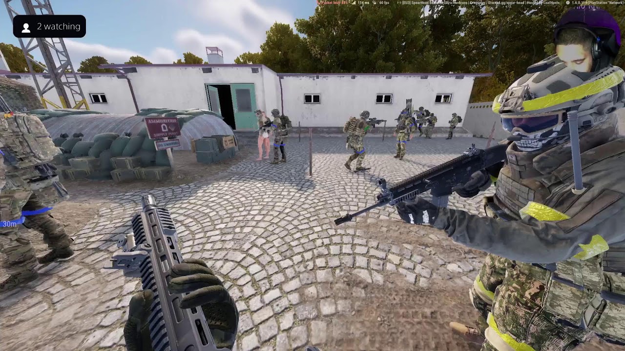 BACK ON ARMA - HARDCORE Ukraine VS Russia server