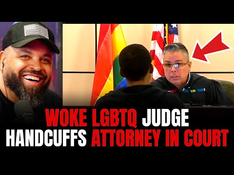 Woke LGBTQ Judge Arrested after handcuffing Defense Attorney in Court!