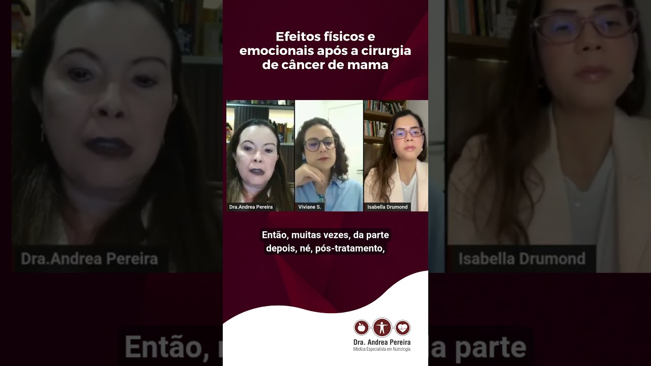 Efeitos físicos e emocionais após a cirurgia de câncer de mama.