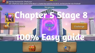 Lords mobile Vergeway Chapter 5 Stage 8 easiest guide Lords mobile Vergeway Chapter 5 Stage 8 easiest guide