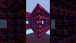 BUDUJĘ DOM BEZ TEKSTUR I NAZW! #minecraft #shorts #short #challenge #mc  #shortvideo #video #movavi
