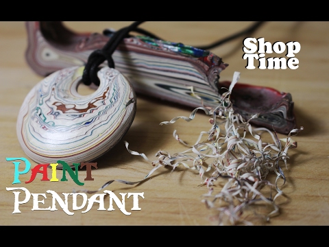 Making A Pendant From Paint!