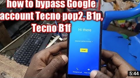 Tecno b1p pop2  Bypass Google Account Verification Frp
