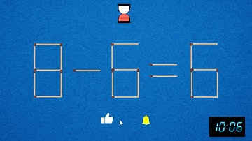 Only A GENIUS Can Fix These Equations By Moving only 1 Stick 🧠 #braingames #puzzles
