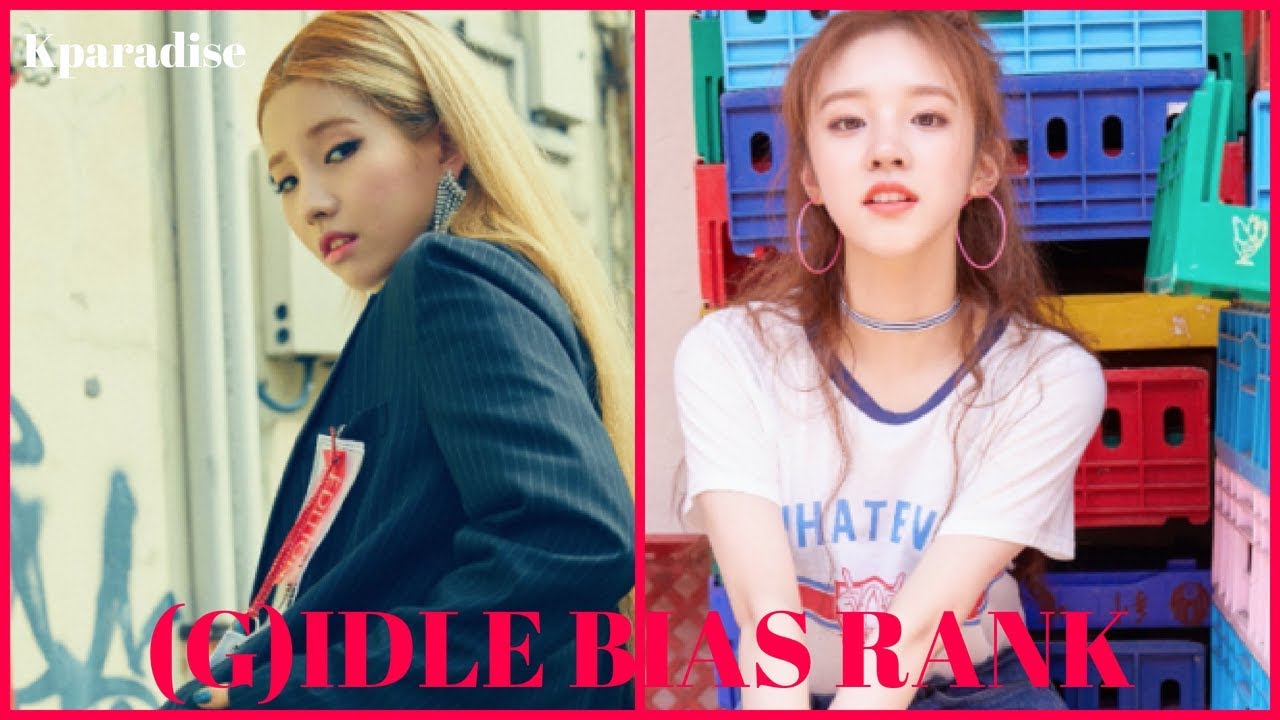 (G)IDLE BIAS RANKING 2018