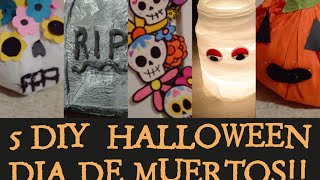 5 DIY DE HALLOWEEN Y DIA DE MUERTOS - PP ARTS by PP Arts 2,198 views 8 years ago 12 minutes, 34 seconds