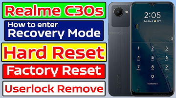 How to Hard Reset Realme C30s , RMX3690 Factory Data Reset, Password Lock Remove without PC #realme