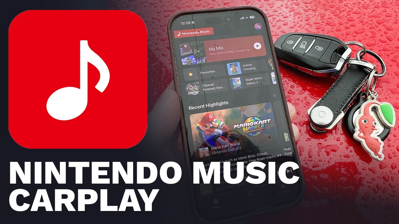 Testing the Nintendo Music CarPlay Update