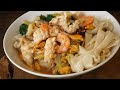 Stir-Fried Seafood Rice Noodles: a dish rich in Umami, the 5th flavor!