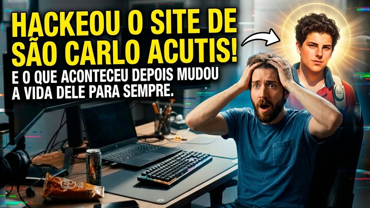 Bandido que invadiu o website de Carlo Acutis… revela que após isso nunca mais foi a mesma pessoa...