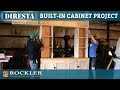 DiResta | Built-In Cabinet and Shelves Project