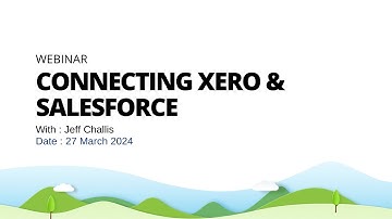 Connecting Xero & Salesforce webinar