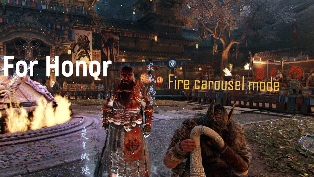 For Honor-Хитокири онлайн,режим карусель огня(fire carousel mode)(NO COMMENTS