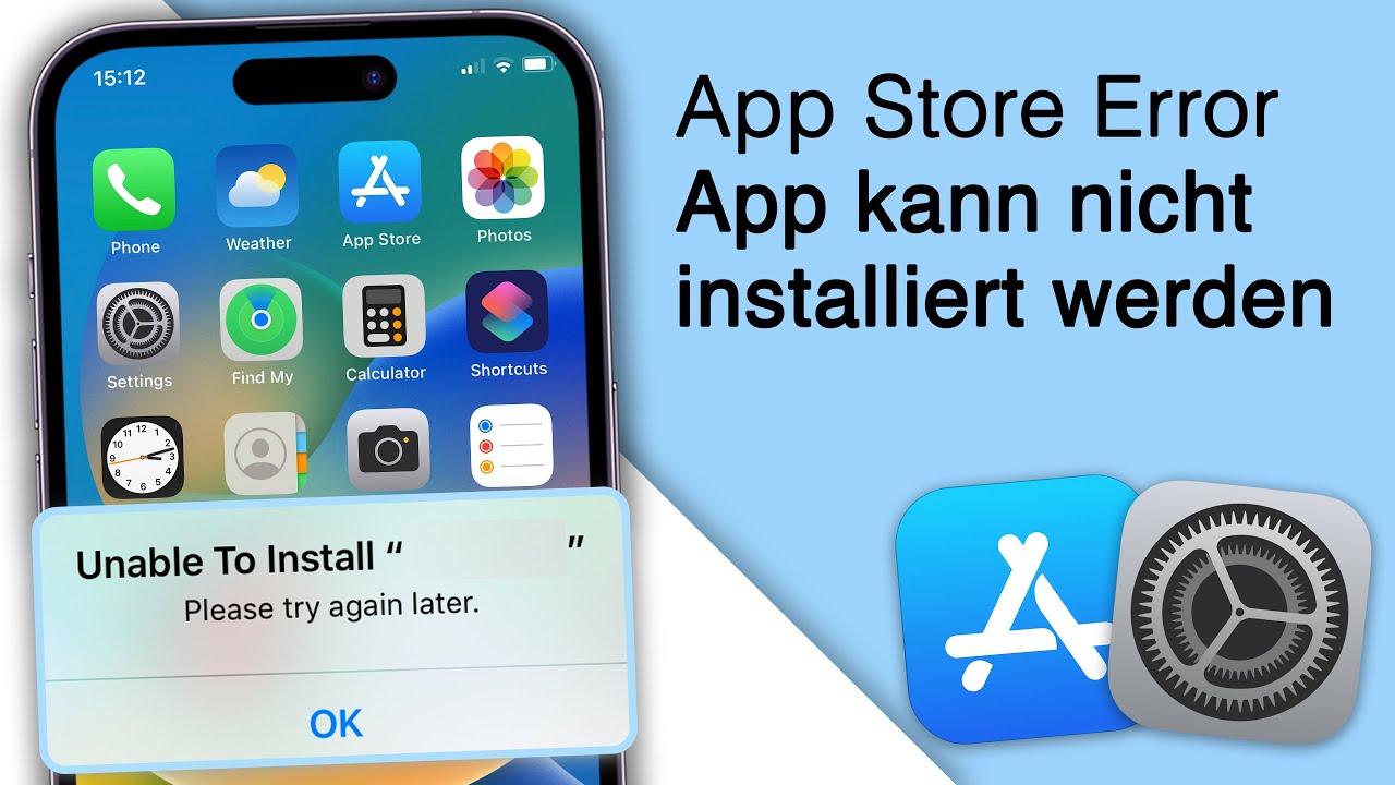 App kann nicht installiert werden auf iPhone oder iPad! [8 Lösungen