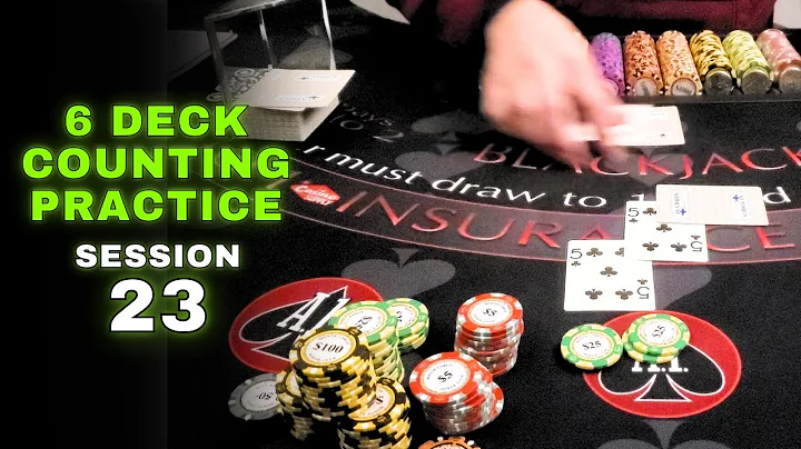 6-Deck 12K Bankroll Challenge Session 23 | 6-Deck Card Counting Practice