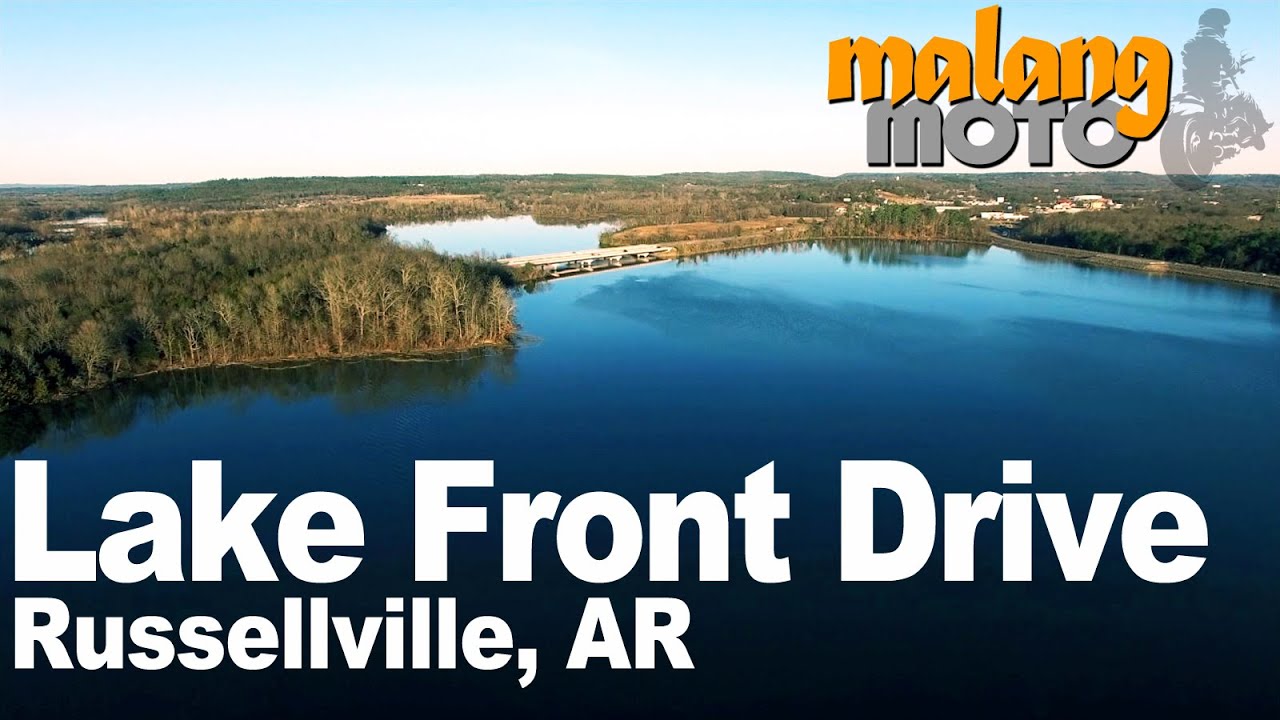 Lake Front Drive, Russellville AR on motorcycle YouTube